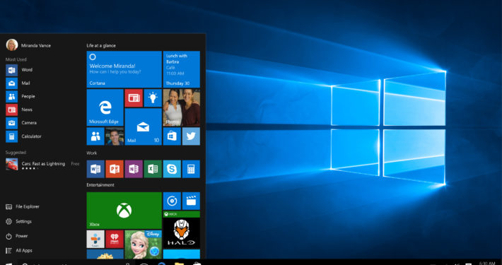 Microsoft Windows 10 Publicity Image