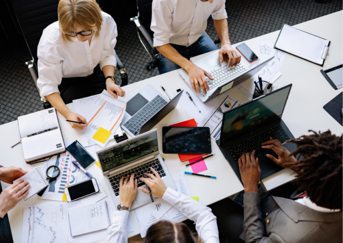 People Working in an Office